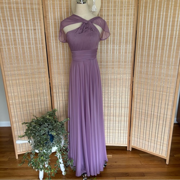 Azazie Dresses & Skirts - Plum Lavender Formal Prom Dress